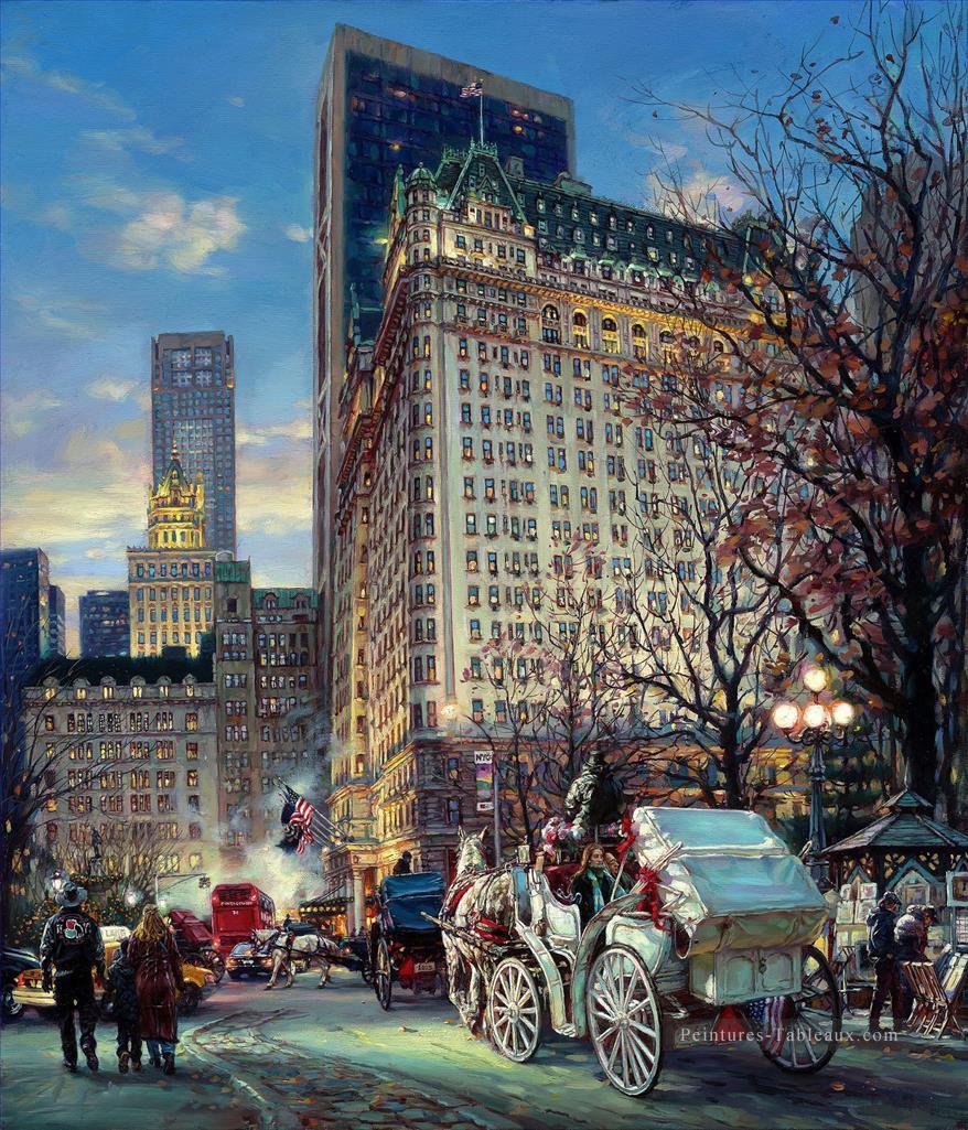 The Heartbeat Of New York cityscape scènes urbaines modernes Peintures à l'huile